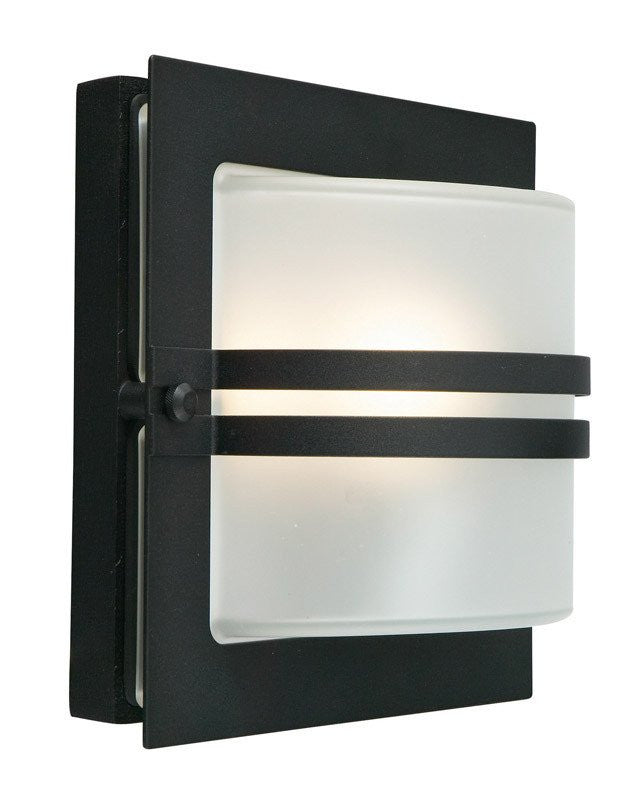 Bern Frosted Outdoor Wall Light - London Lighting - 1