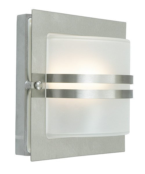 Bern Frosted Outdoor Wall Light - London Lighting - 3