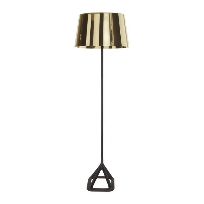 Tom Dixon Base Polished Brass Floor EU - London Lighting - 1