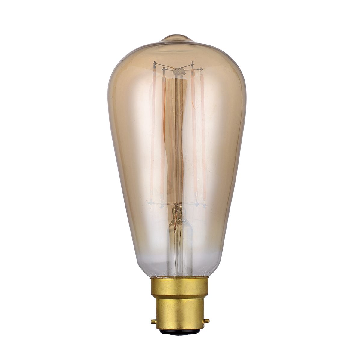 Vintage Strait Filament Lamp Warm White 4W LED B22 - ID 8809