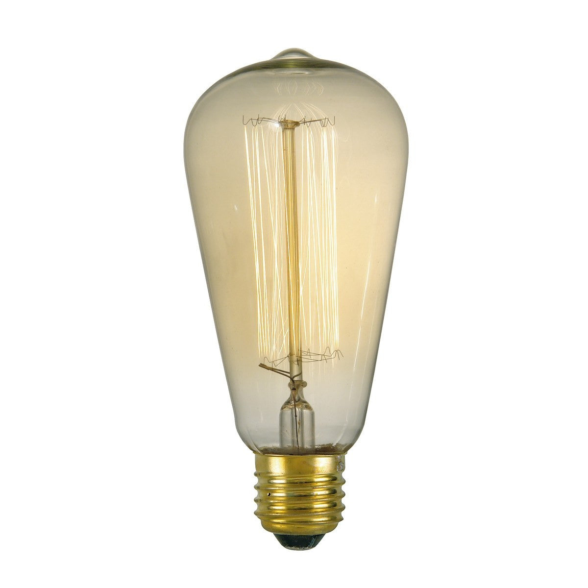 Rustika Gold Effect Vintage E27 Lamp - London Lighting - 1