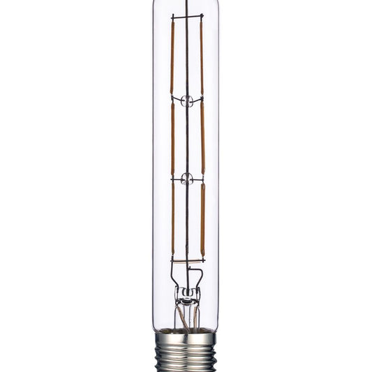 Medium Clear Tube Lamp Warm White 6W LED E27 - ID 9682