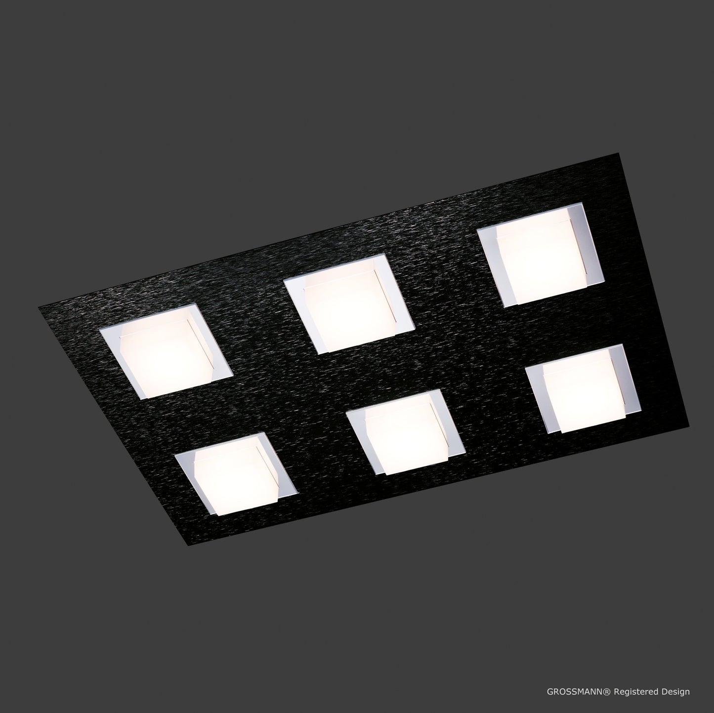 Grossmann BASIC Six Lamp Ceiling Light - Colour Options