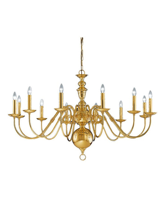 DEL 12 Arm Ceiling Light 1220mm