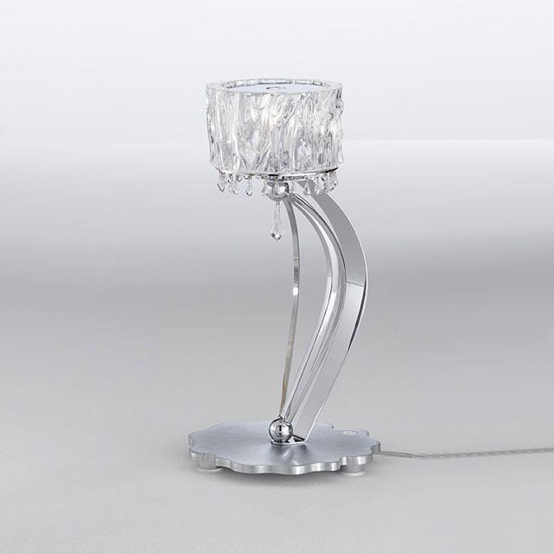 Crystal Blade Murano Glass Table Lamp