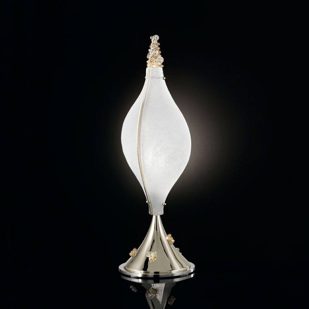 Crystal Moon Murano Glass Table Lamp