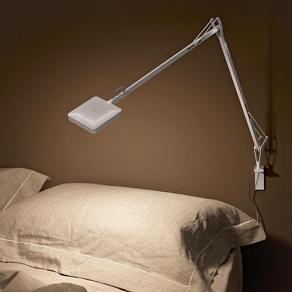 FLOS Kelvin LED Wall Arm 'Green Mode' White - London Lighting - 6