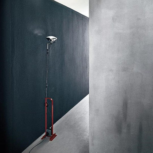 FLOS Toio Red Foor Lamp - London Lighting - 6