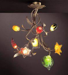 Serip Bouquet 8 Bespoke Chandelier - London Lighting - 1