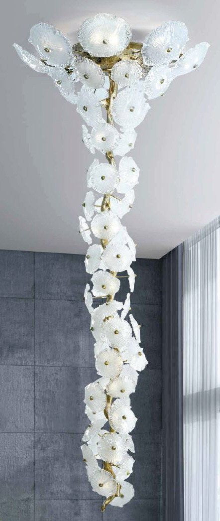 Serip Nenufar 60 Lamp Bespoke Chandelier - London Lighting - 1