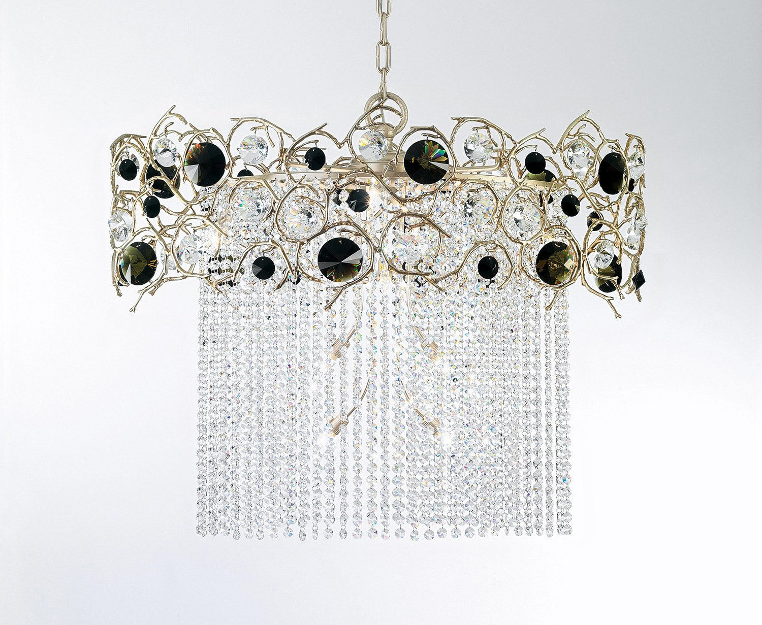 Serip Diamond 10 Lamp Bespoke Chandelier - London Lighting - 1