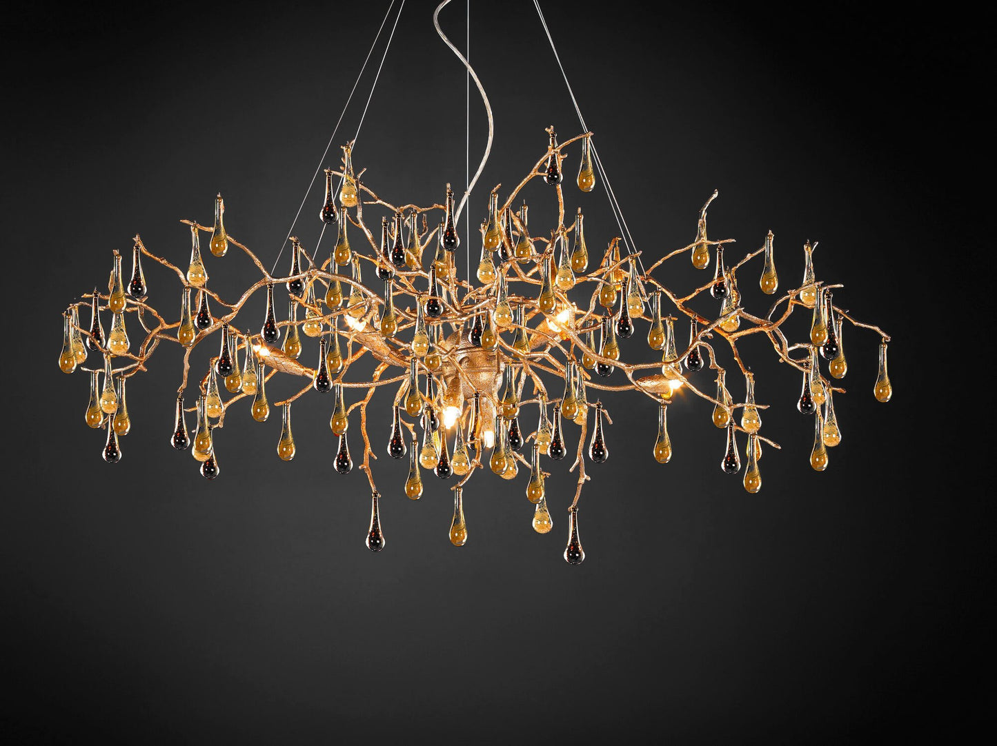 Serip Bijout 8 Lamp Bespoke Chandelier - London Lighting - 1