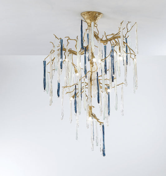 Serip Glamour 9 Lamp Bespoke Chandelier - London Lighting - 1