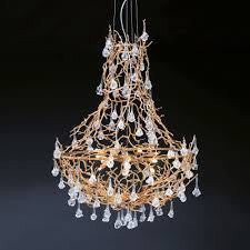 Serip Coral 12 Lamp Empire Bespoke Chandelier - London Lighting - 1