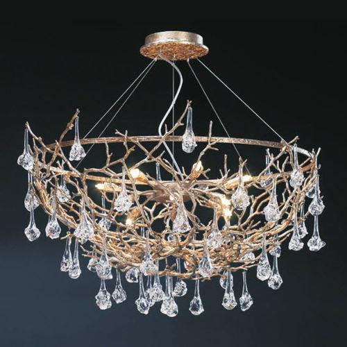 Serip Coral 12 Lamp Demilune Bespoke Chandelier - London Lighting - 1