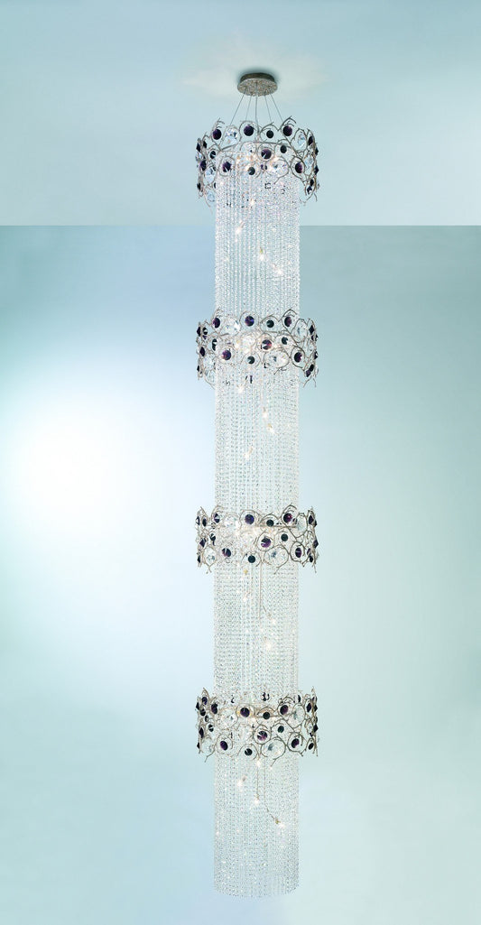 Serip Diamond 36 Lamp Bespoke Chandelier - London Lighting - 1