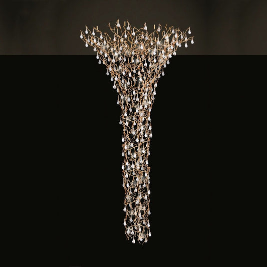 Serip Coral 42 Lamp Funnel Bespoke Chandelier - London Lighting - 1