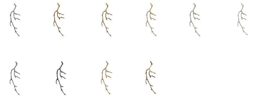 Serip Coral Demilune Bespoke Wall Sconce Light - London Lighting - 2