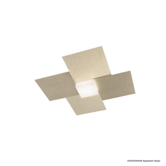 Grossmann CREO One Lamp Wall / Ceiling Light in Champagne - ID 6729 - EX Display
