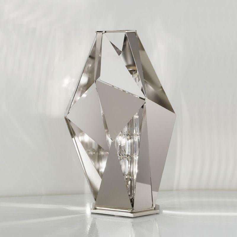 Crystal Rock 2 Light Table Lamp