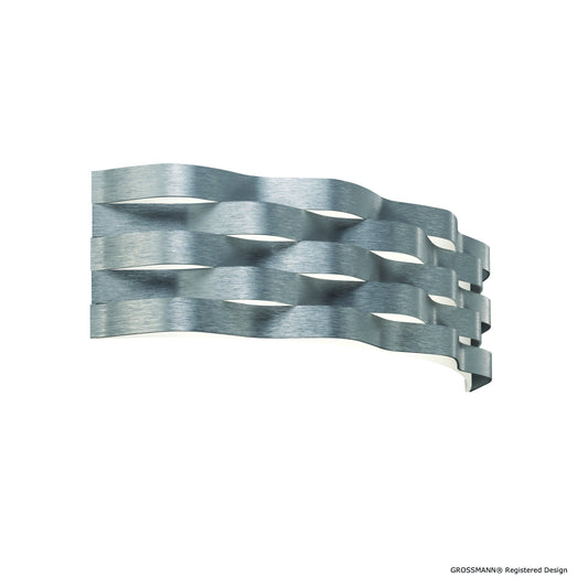 Grossmann Curve 52-788-072 Wall Light In Aluminium - ID 7056 - CLEARANCE
