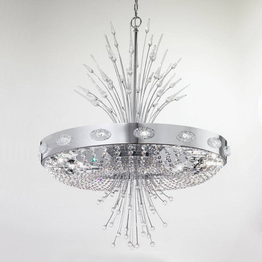 Elegance 15 Light Murano Glass Chandelier