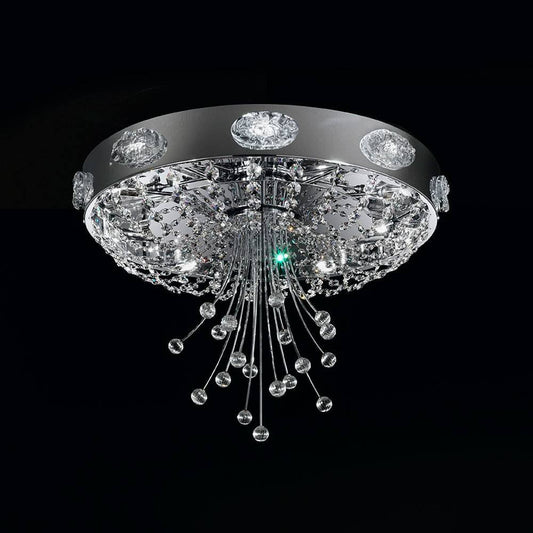 Elegance 15 Light Murano Glass Ceiling Light