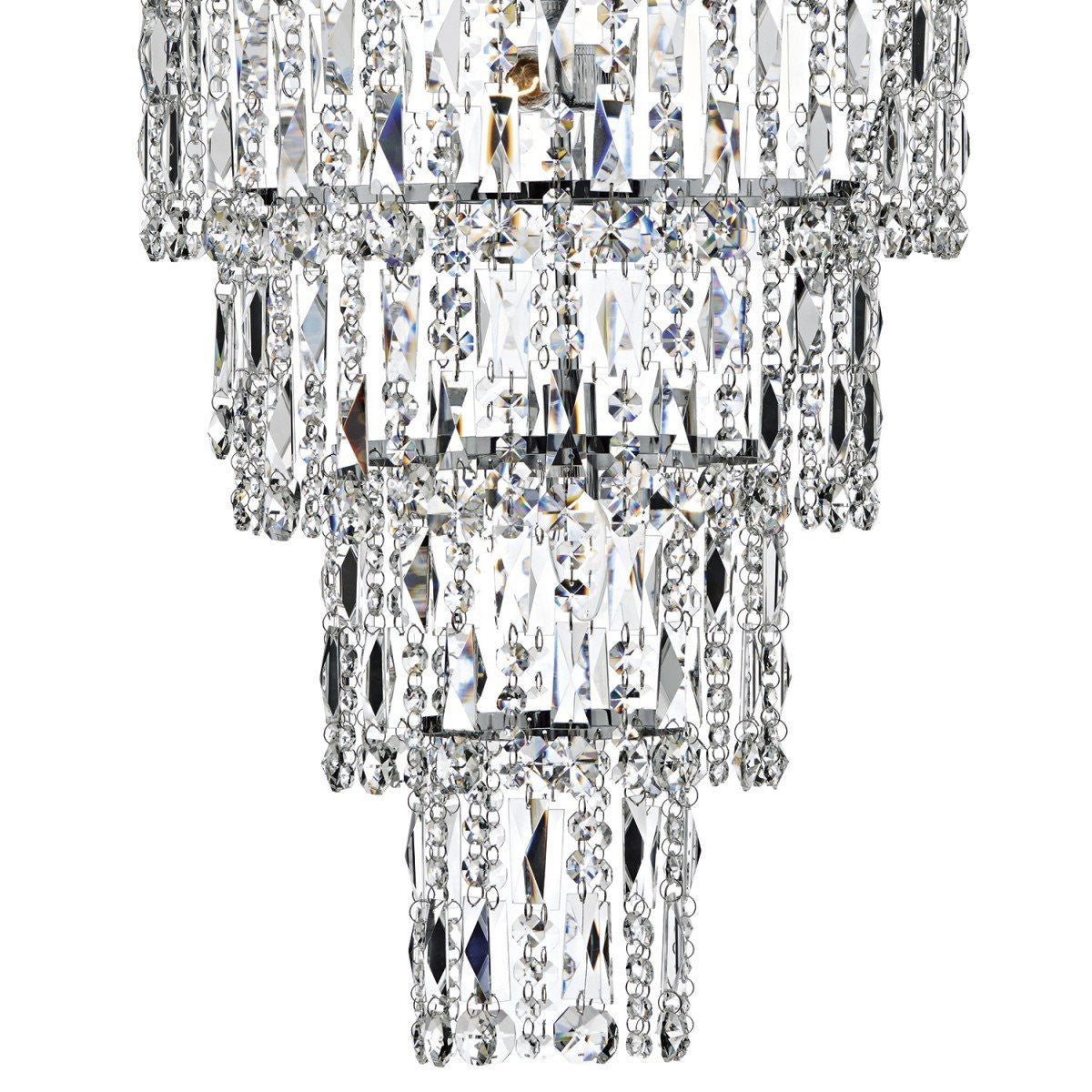Escala Polished Chrome 6 Lights Pendant Light - London Lighting - 4