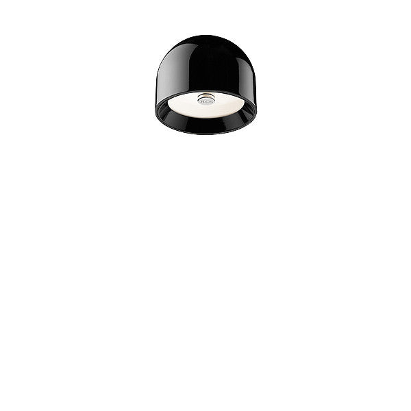 FLOS Wan C/W Black Wall or Ceiling Light - London Lighting - 1