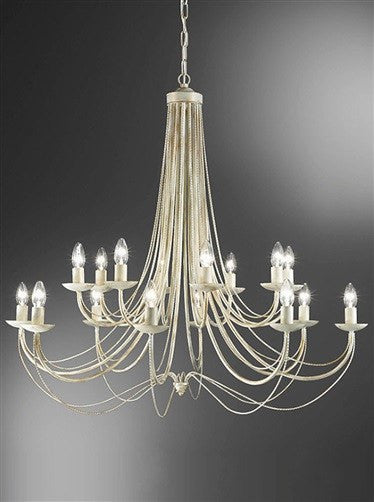 Philly 16 Arm Ceiling Light - London Lighting - 1