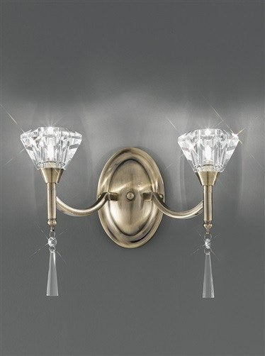 Desian 2 Arm Ironwork Wall Bracket - London Lighting - 2
