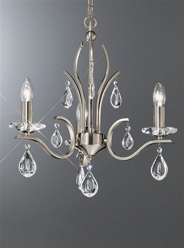 Willow 3 Arm Ceiling Light - London Lighting - 1