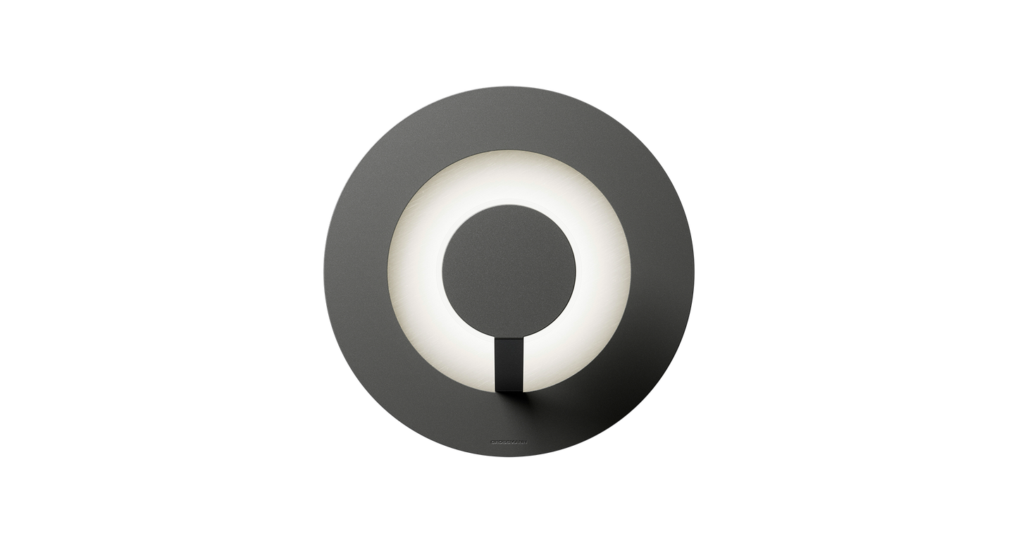 Grossmann FLAT Large Wall / Ceiling Light Grey-Silver-Grey CASAMBI - ID 11647 - EX Display