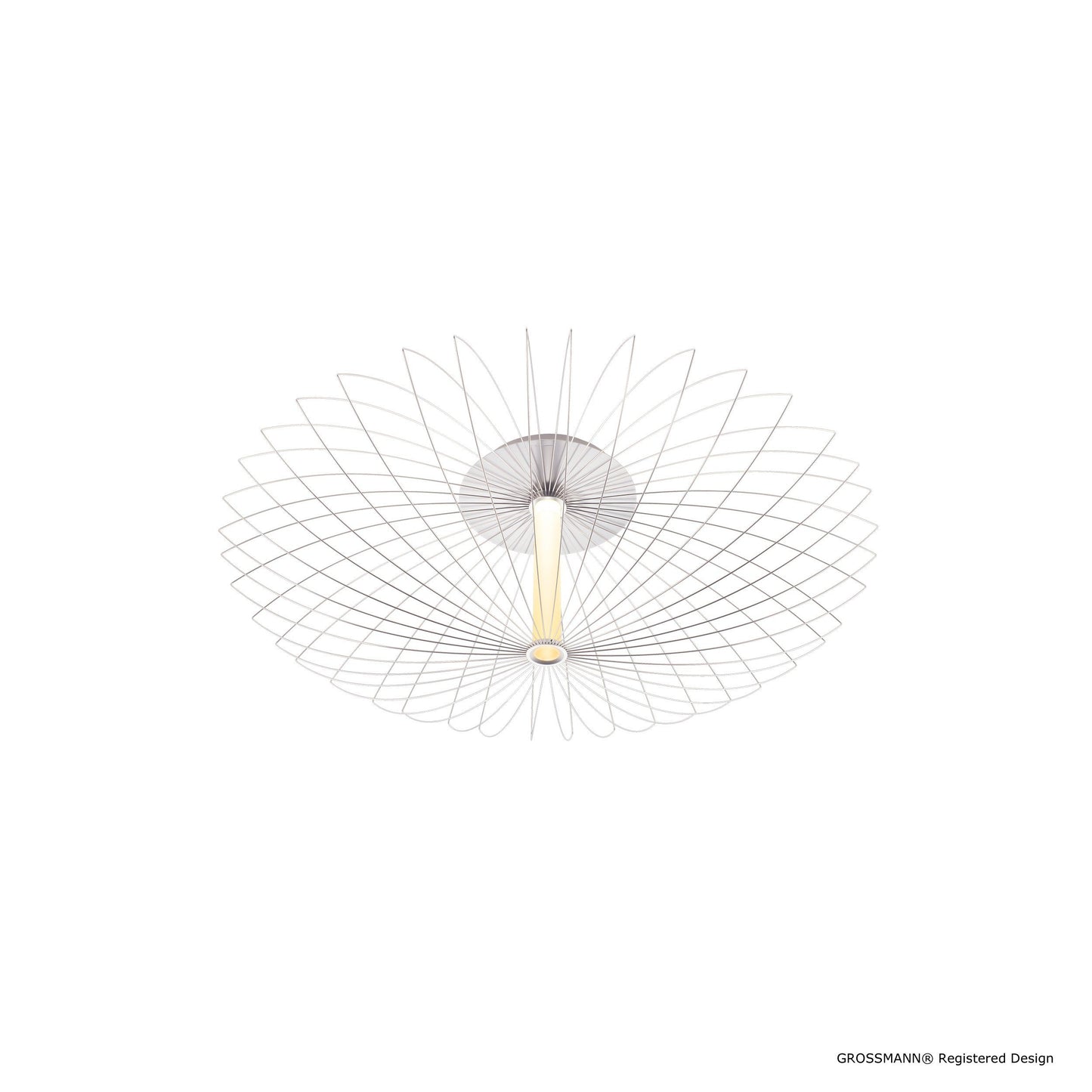 Grossmann Faye 70-776-072 Ceiling Light In Aluminium- ID 6058 DISCONTINUED