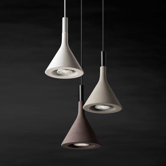 Foscarini Aplomb Mini Concrete Pendant