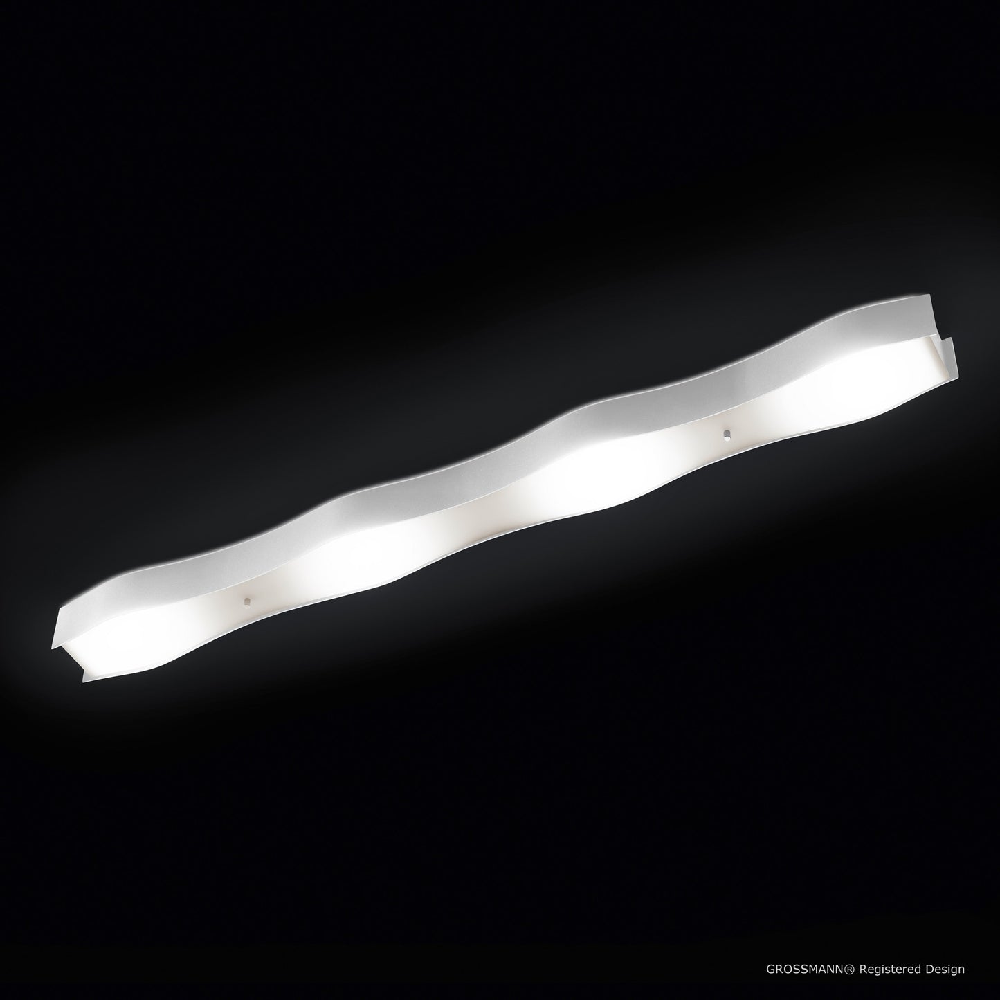 Grossmann Vesa 54-766-075 Strato Silver Wall/Ceiling Light - London Lighting - 1