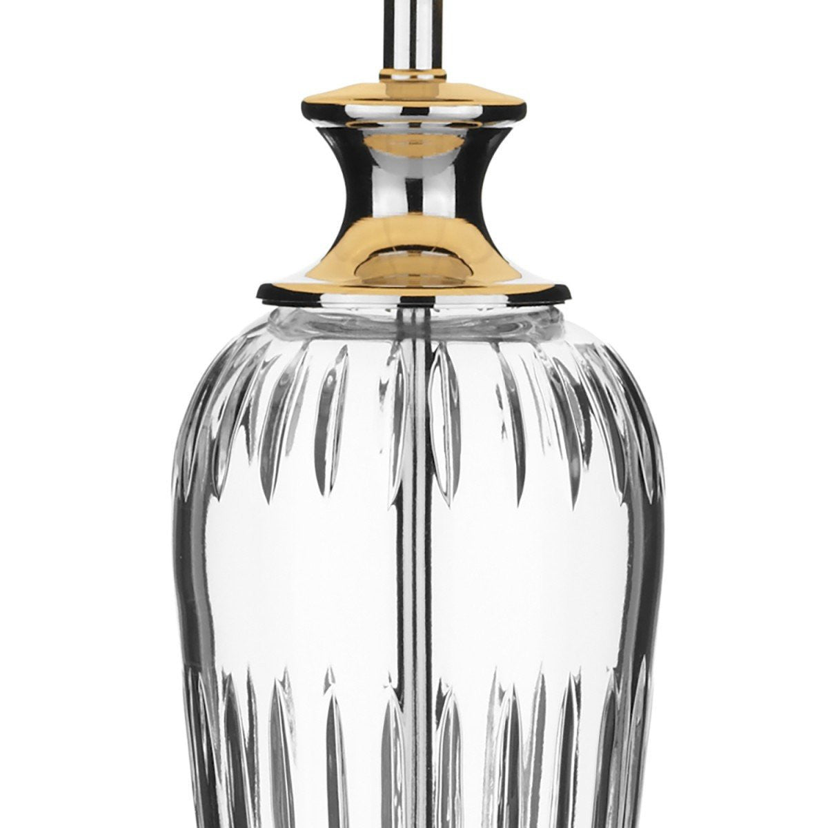 Hinton Polished Chrome Silver Table Lamp - London Lighting - 4