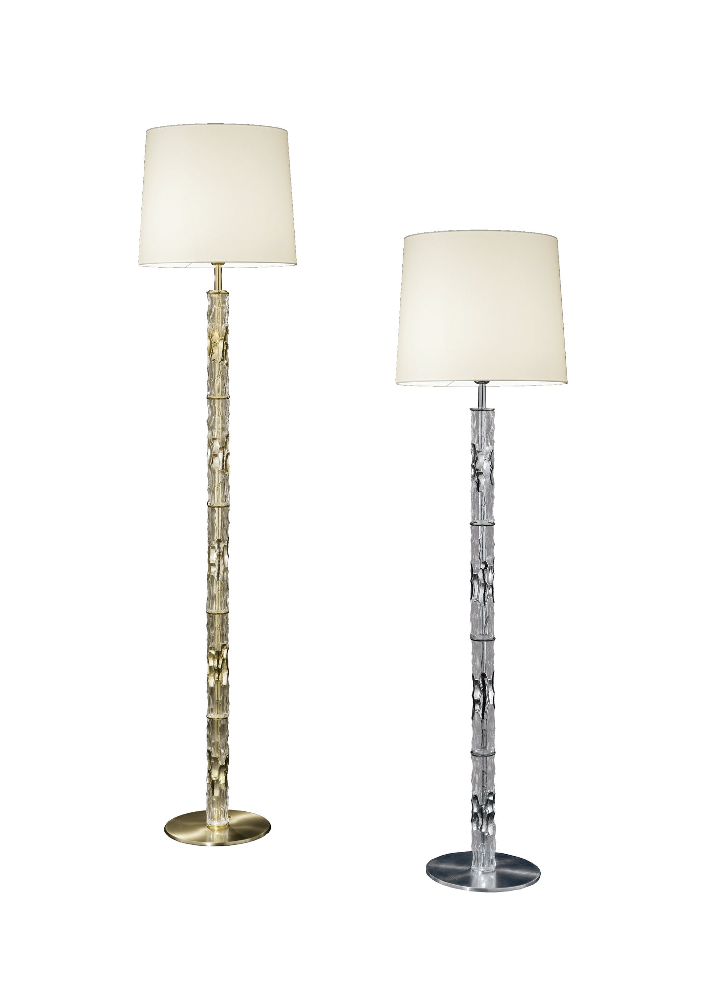 Becton Murano Glass  Floor Lamp Height 168cm - ID 8066