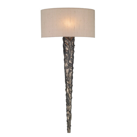 Knurl Taupe Bronze Wall Light - London Lighting - 1