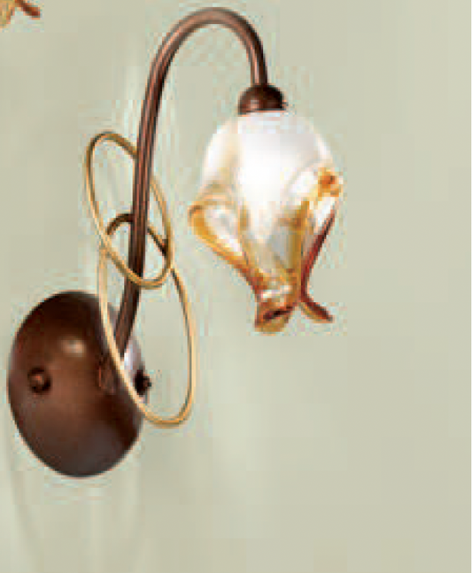 Designer Italian Hand Made Light Fitting, Reduced To Clear - ID 2685