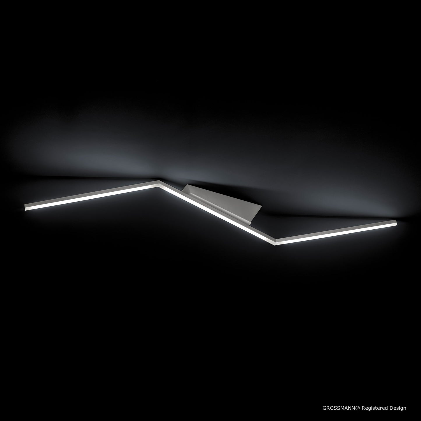 Grossmann Lox 76-768-072 Aluminium Ceiling Light - DISCONTINUED