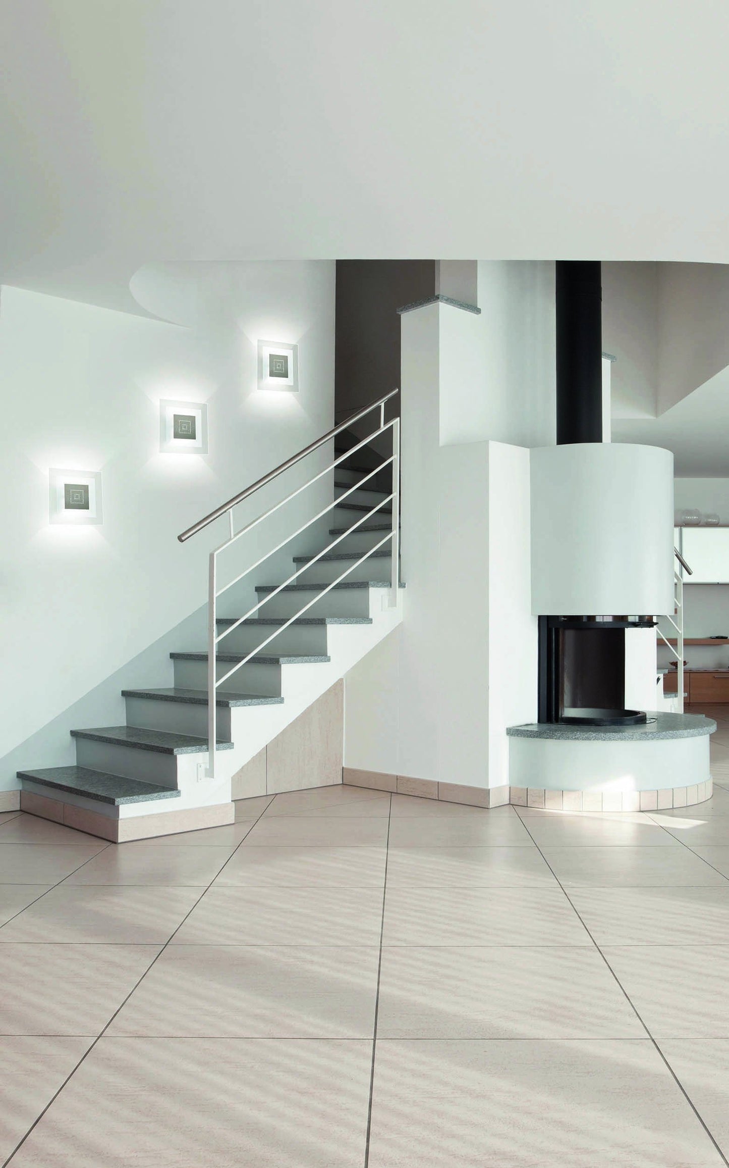 Grossmann Magic 51-852-063 Wall Light in Matte Nickel - ID 5502 - CLEARANCE