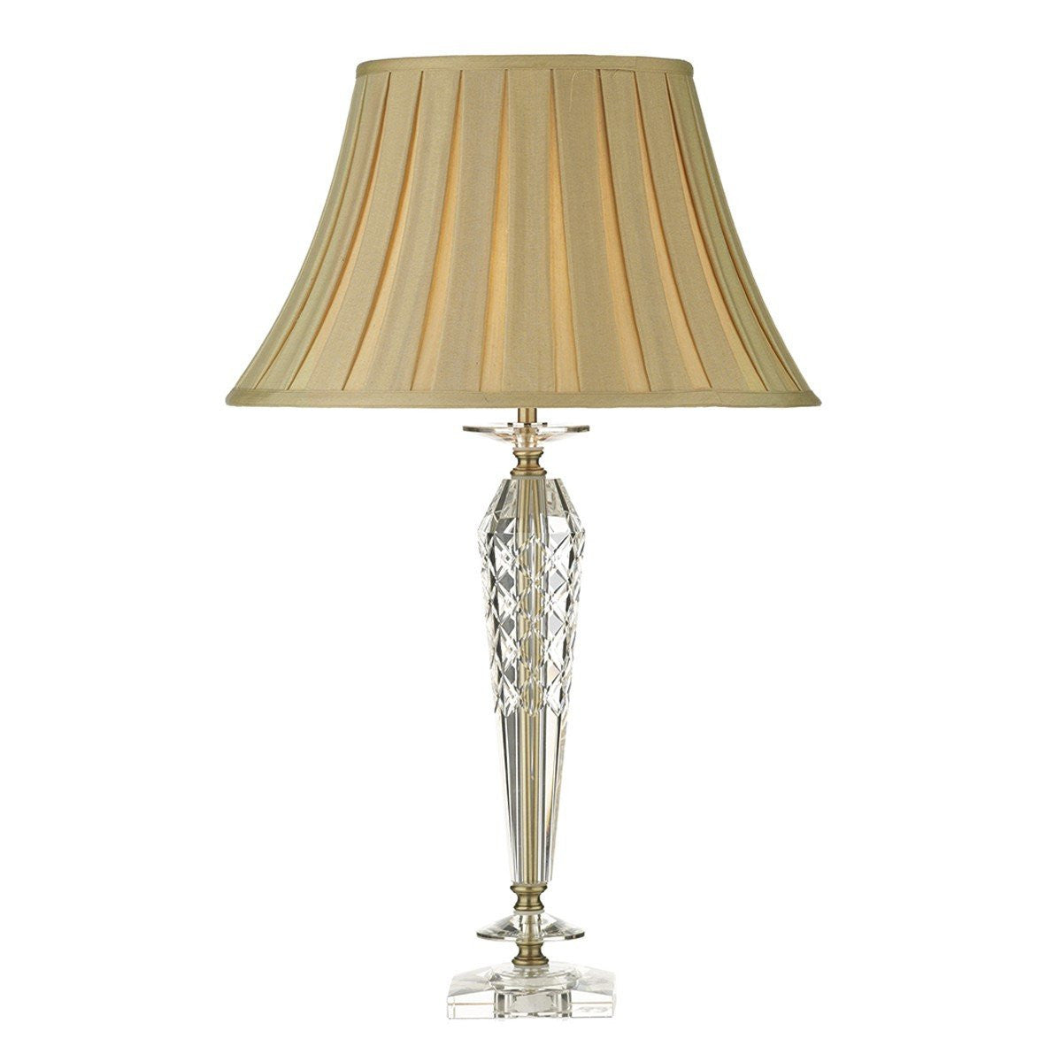 Nell Clear Table Lamp - London Lighting - 1