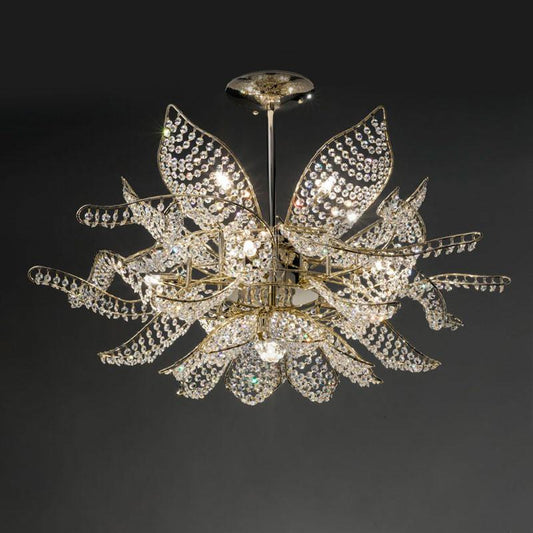 Ninfea 11 Light Murano Glass Ceiling Light