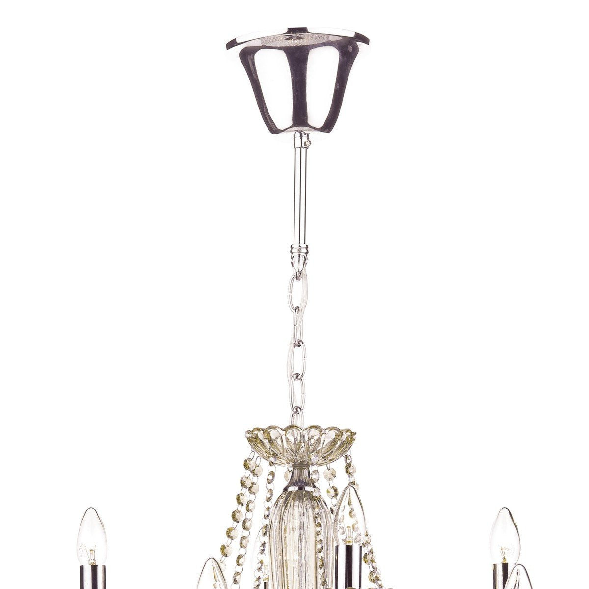 Raphael Champagne Gold 12 Lights Chandelier - London Lighting - 3