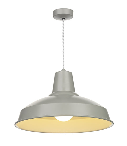 Reclamation Grey Lamp Ceiling Light - London Lighting - 1