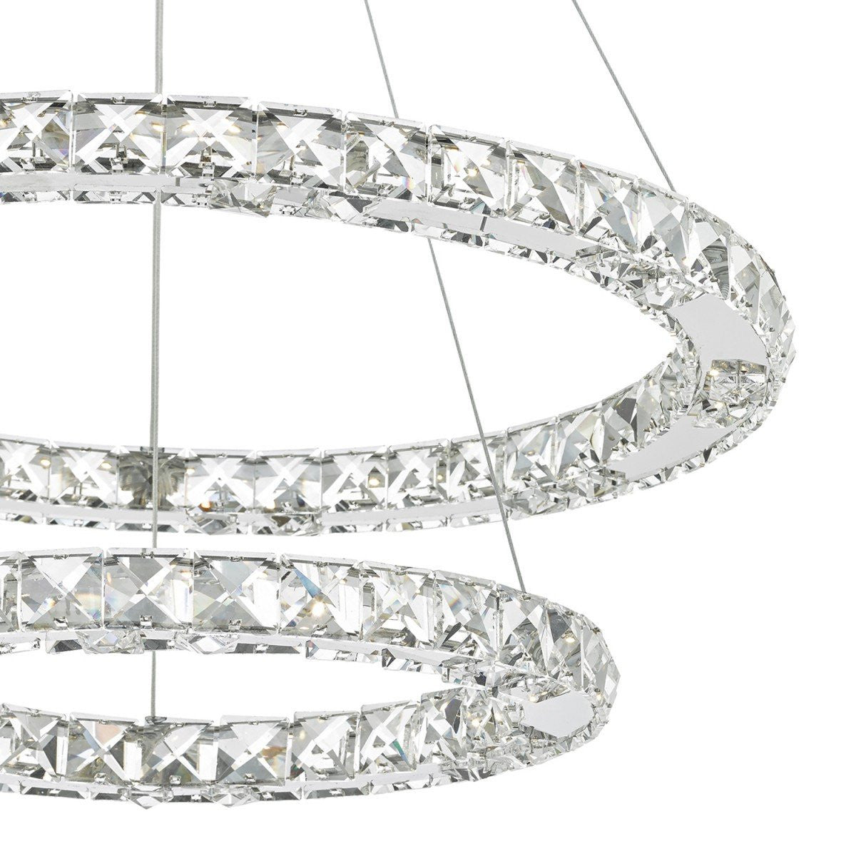 Roma LED Chrome Dimmable Pendant - London Lighting - 3