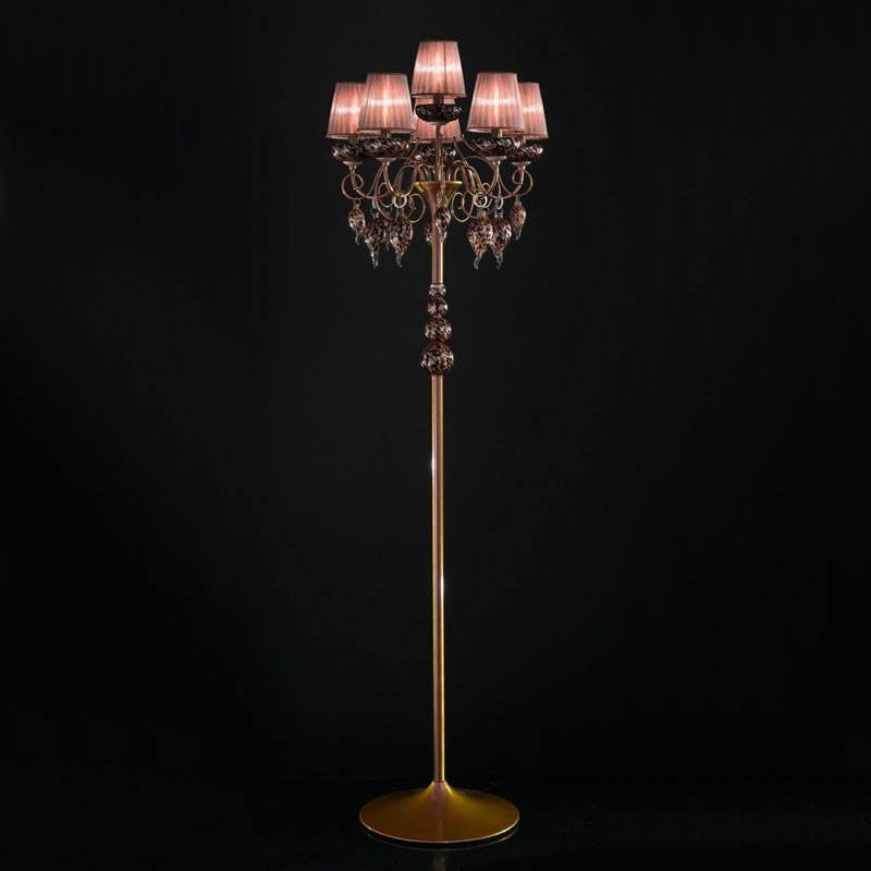 Royal Gala Murano Glass Floor Lamp