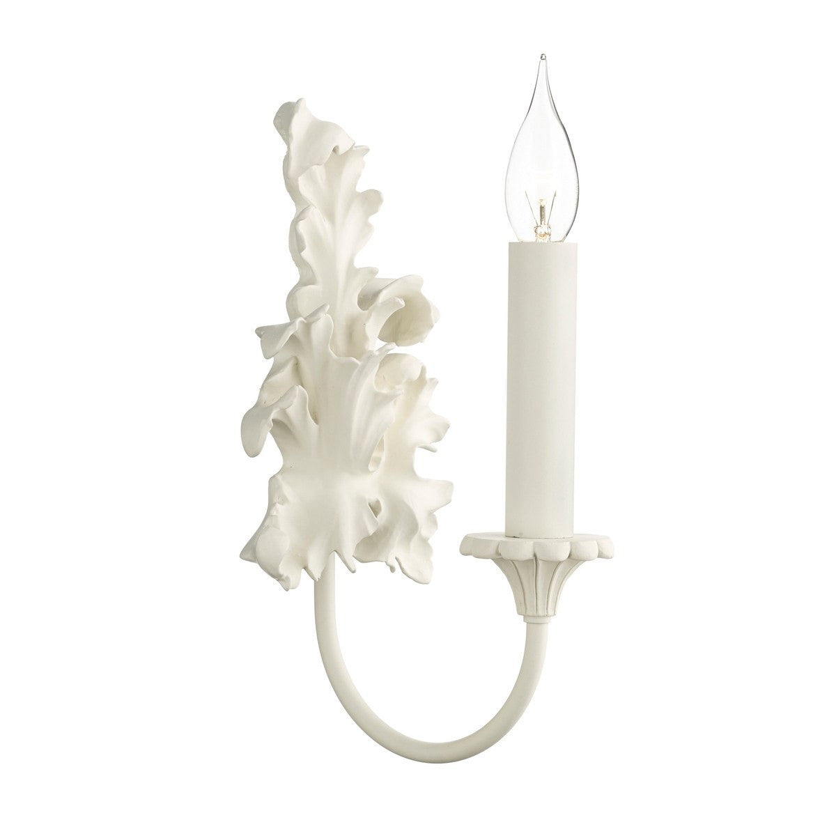 Ormolu Cream 1 Light Wall Light - London Lighting - 1