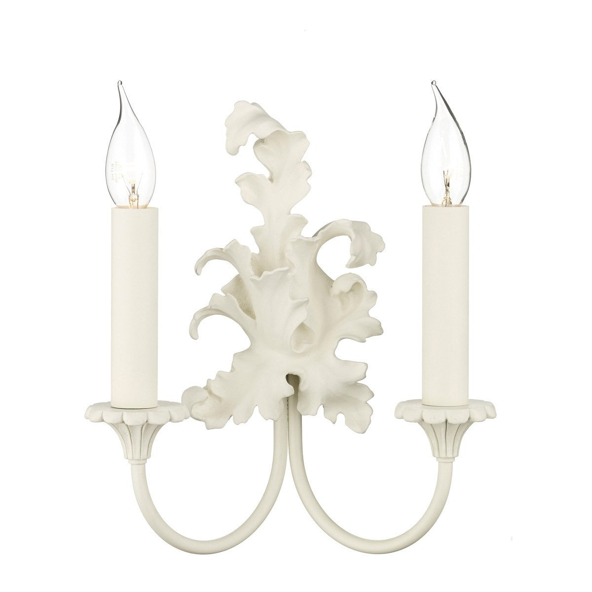 Ormolu Cream 2 Lights Wall Light - London Lighting - 1